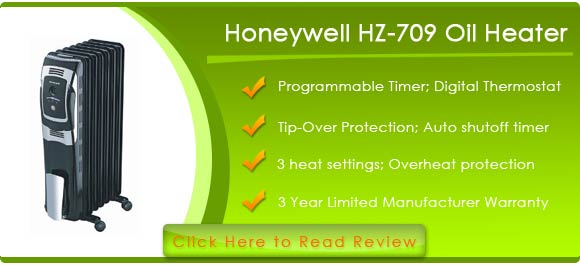 O COMMENTS AT QUOT;HONEYWELL HZ-709 OIL-FILLED RADIATOR HEATER REVIEWQUOT;