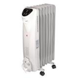 NewAir AH-450 Electric Oil-filled Radiator Space Heater With Programmable Thermostat
